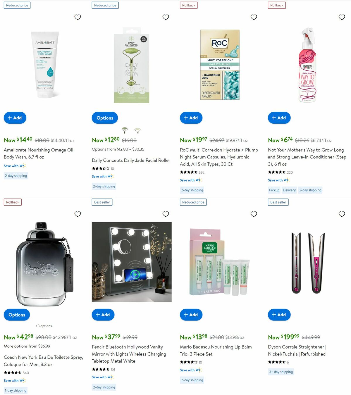 Walmart Beauty Glow-Up Event Weekly Ad from August 28