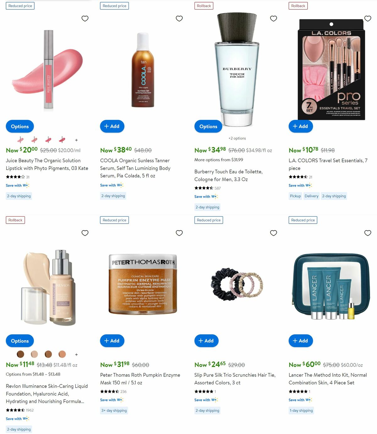 Walmart Beauty Glow-Up Event Weekly Ad from August 28