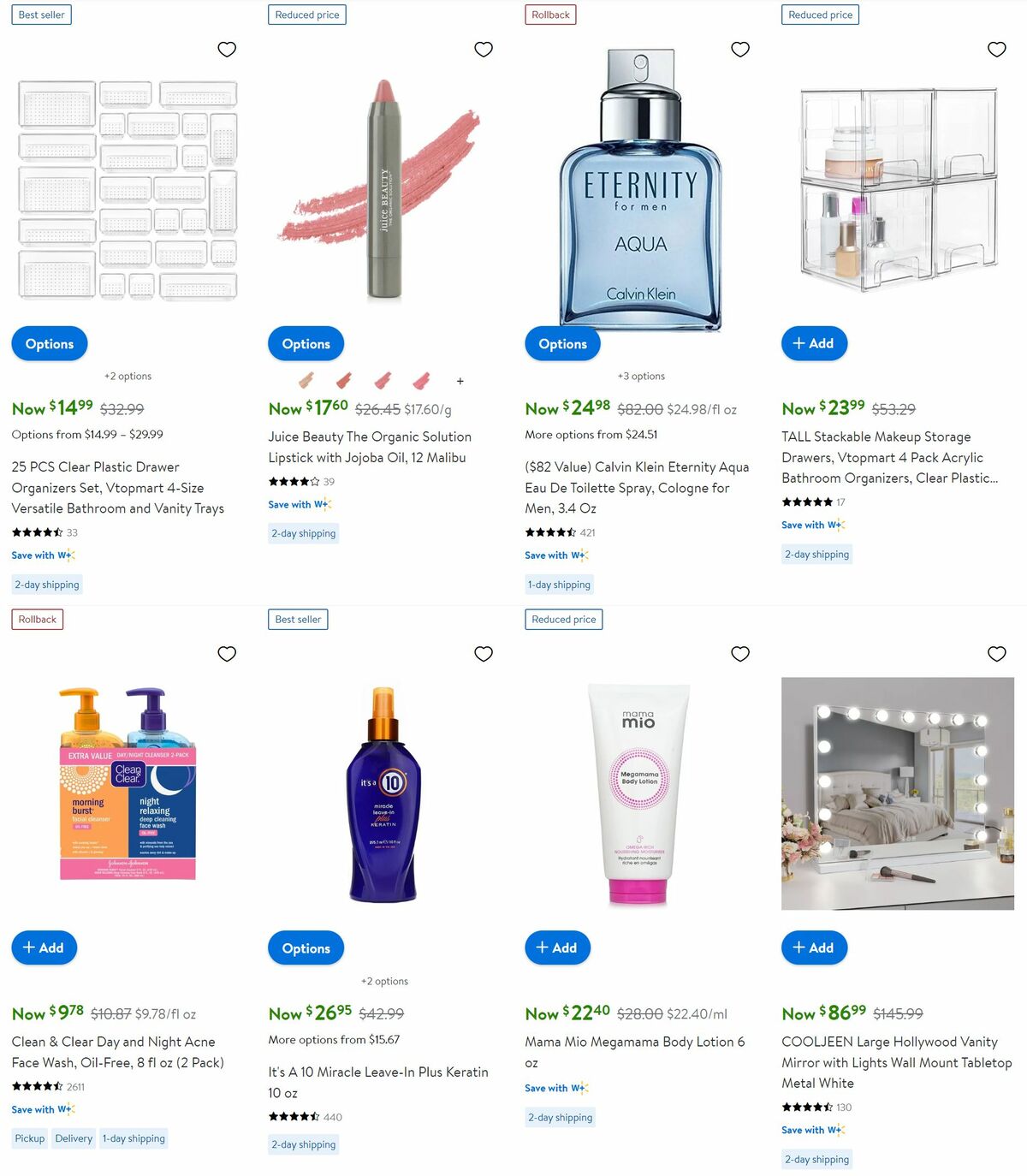 Walmart Beauty Glow-Up Event Weekly Ad from August 28