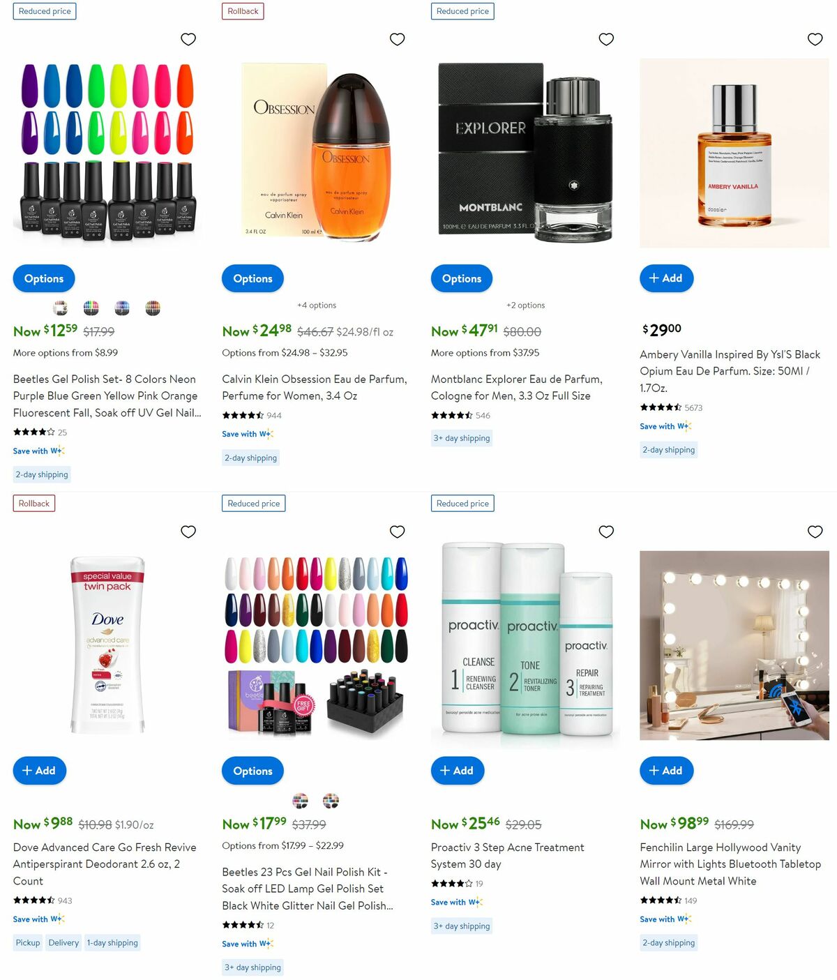 Walmart Beauty Glow-Up Event Weekly Ad from August 28