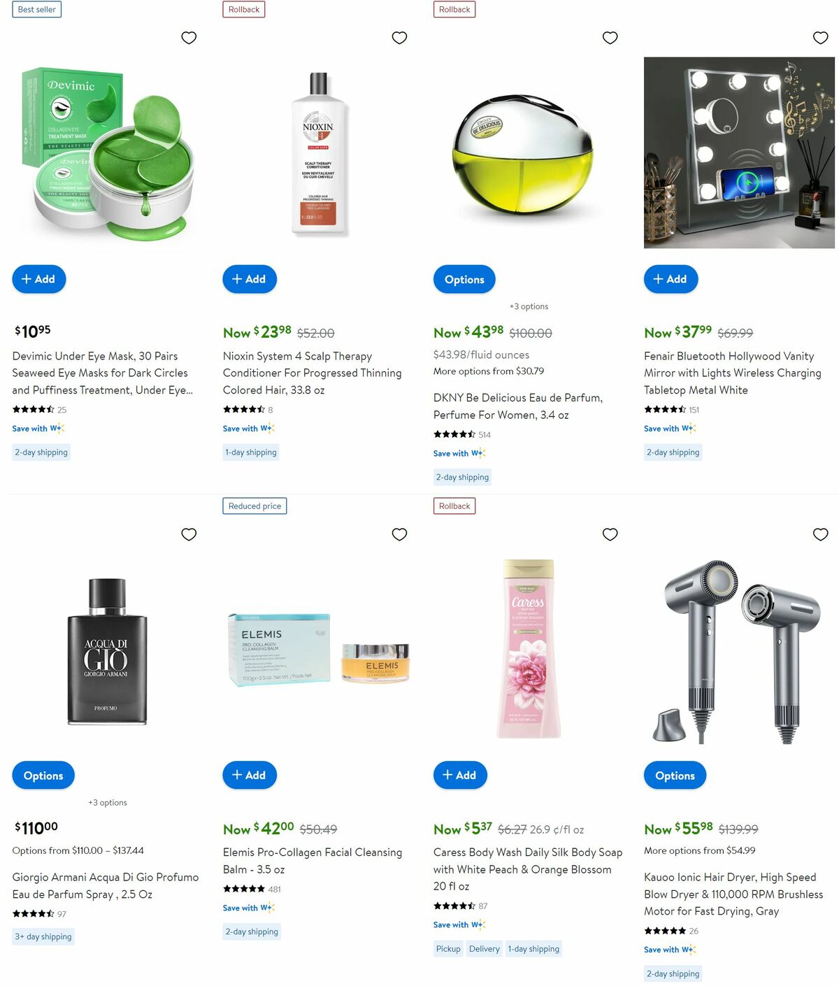 Walmart Beauty Glow-Up Event Weekly Ad from August 28