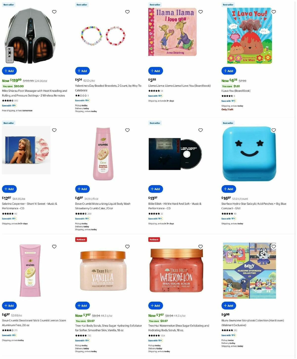 Walmart Valentine's Day Weekly Ad from February 3