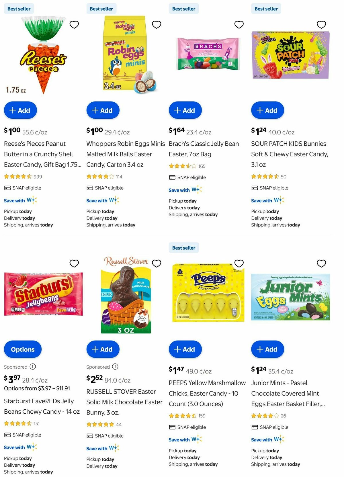 Walmart Easter Weekly Ad from March 8