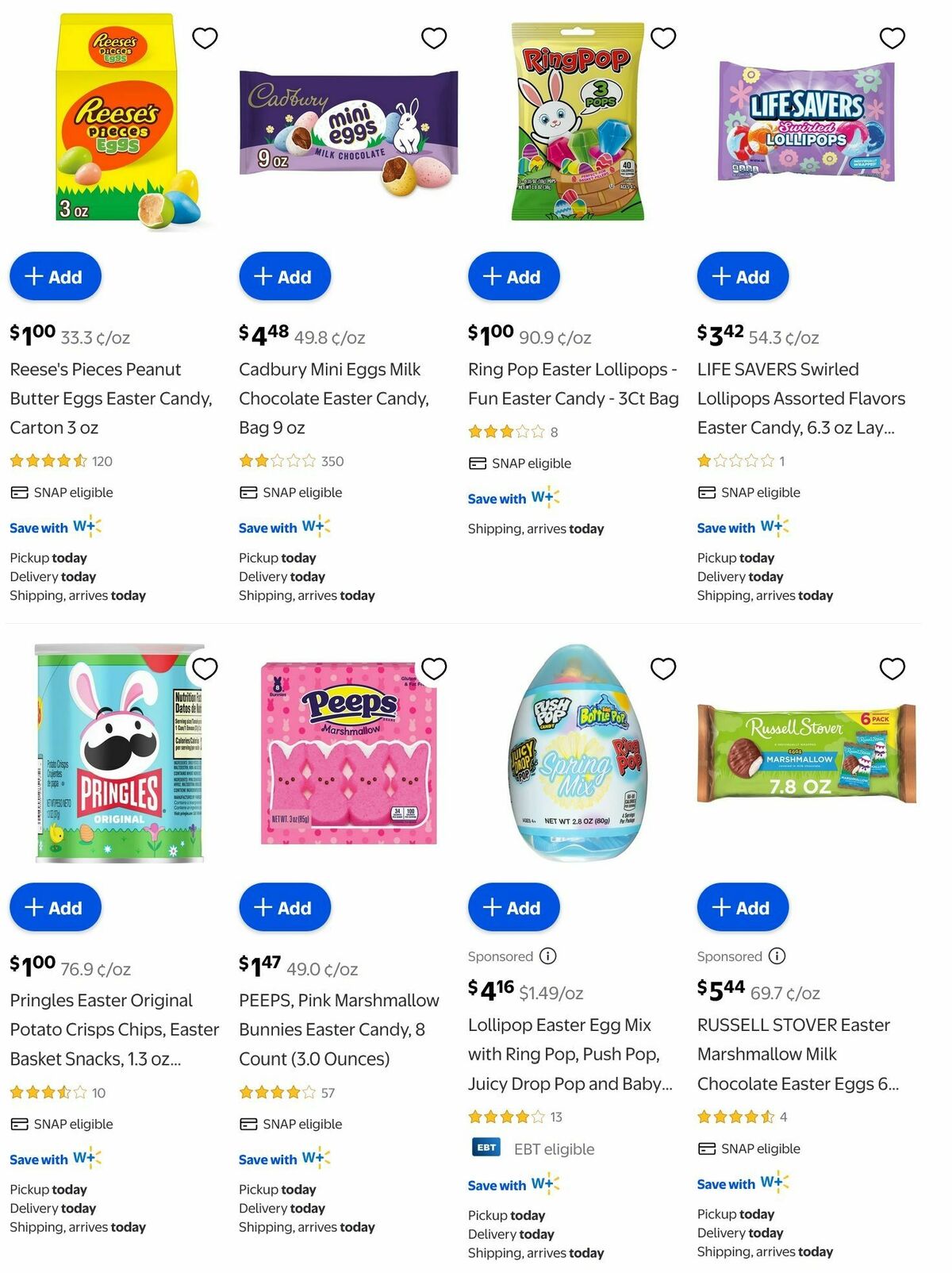 Walmart Easter Weekly Ad from March 8