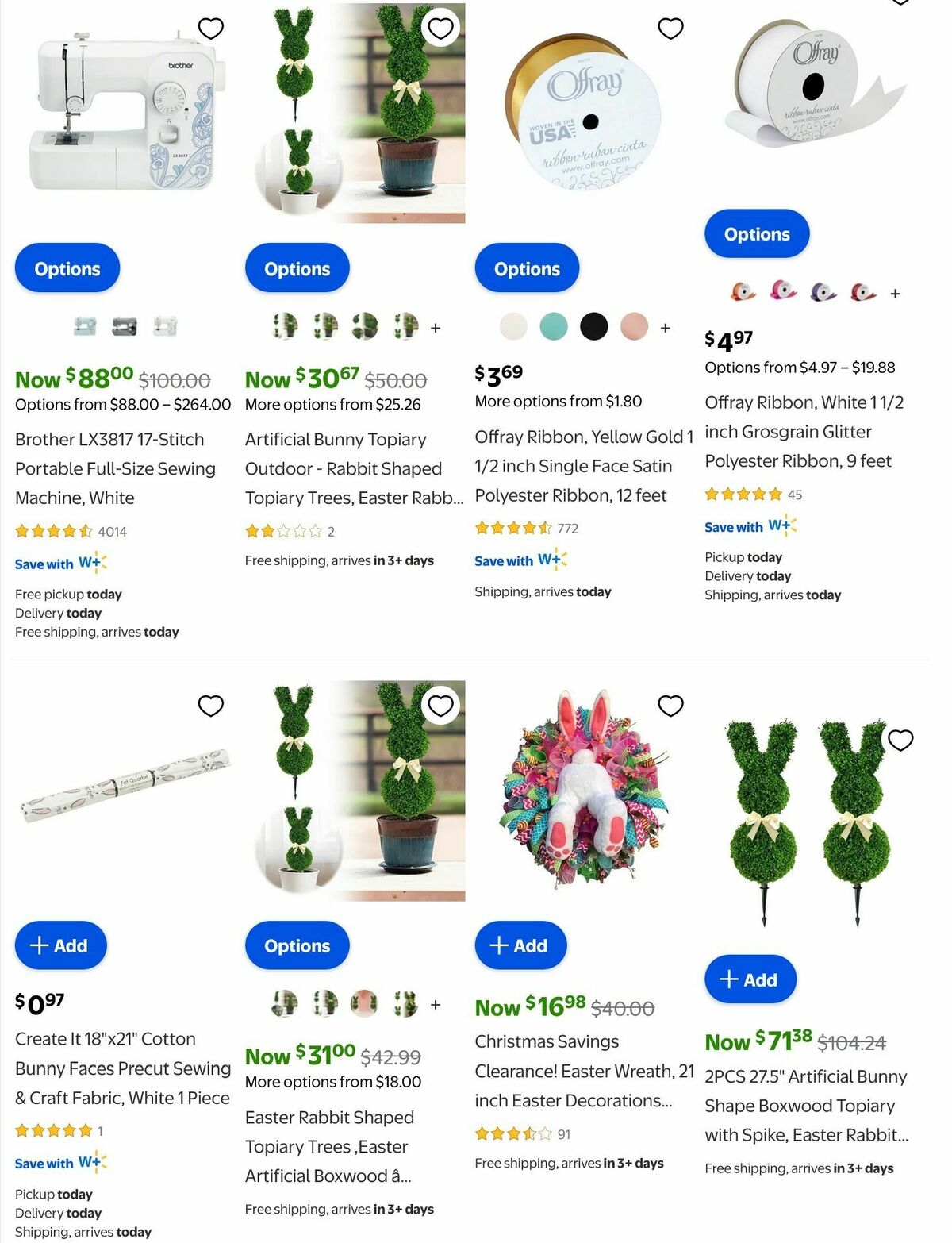 Walmart Easter Weekly Ad from March 8