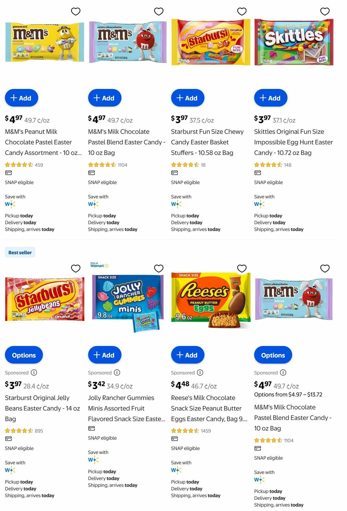 Walmart Easter Weekly Ad from March 8