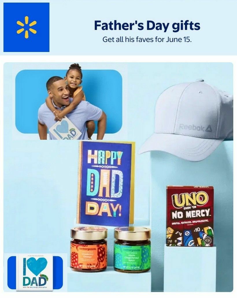 Walmart Father's Day Weekly Ad from June 8