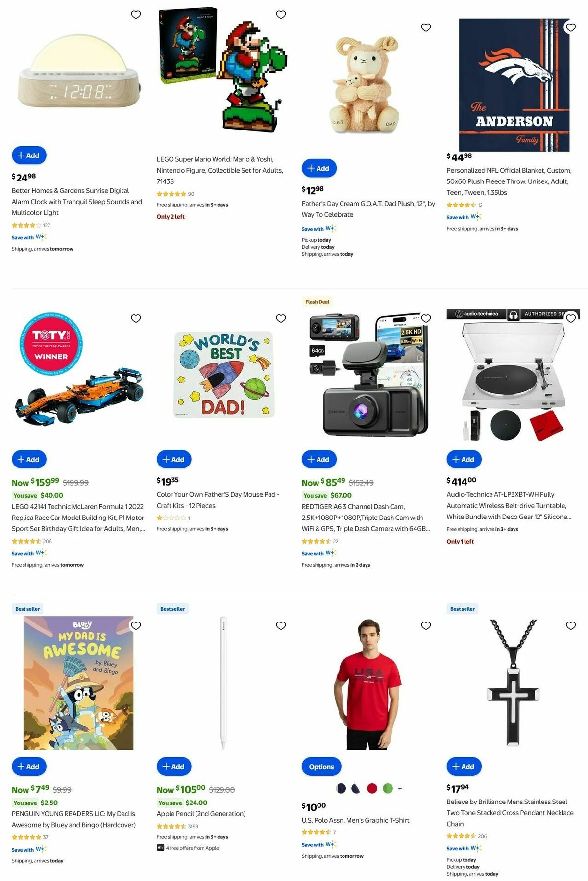 Walmart Father's Day Weekly Ad from June 8