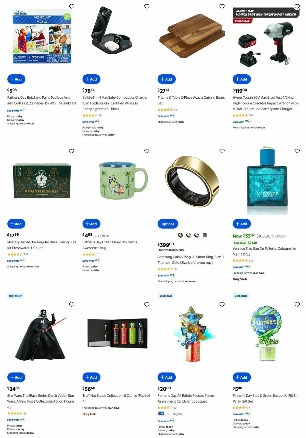 Walmart Father's Day Weekly Ad from June 8