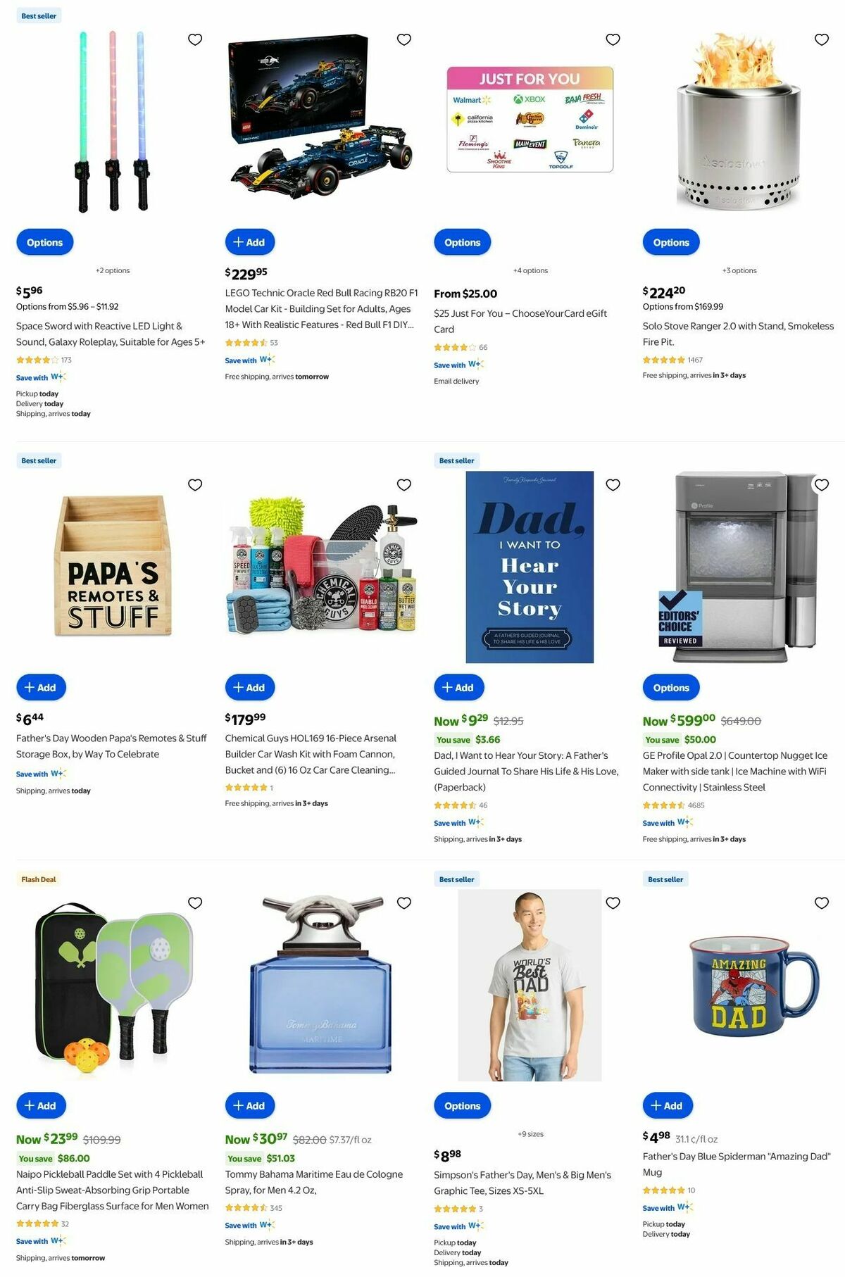 Walmart Father's Day Weekly Ad from June 8