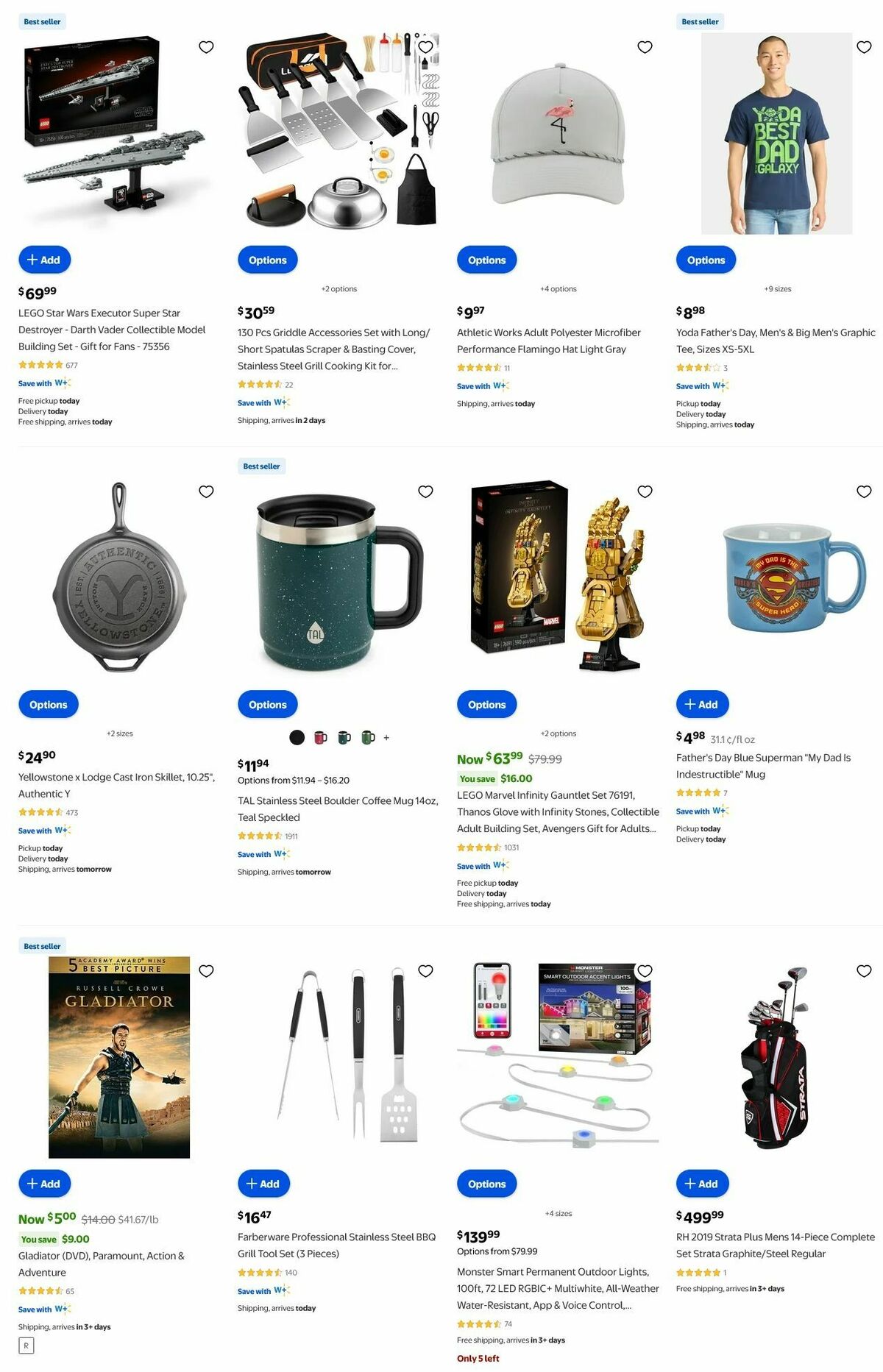 Walmart Father's Day Weekly Ad from June 8