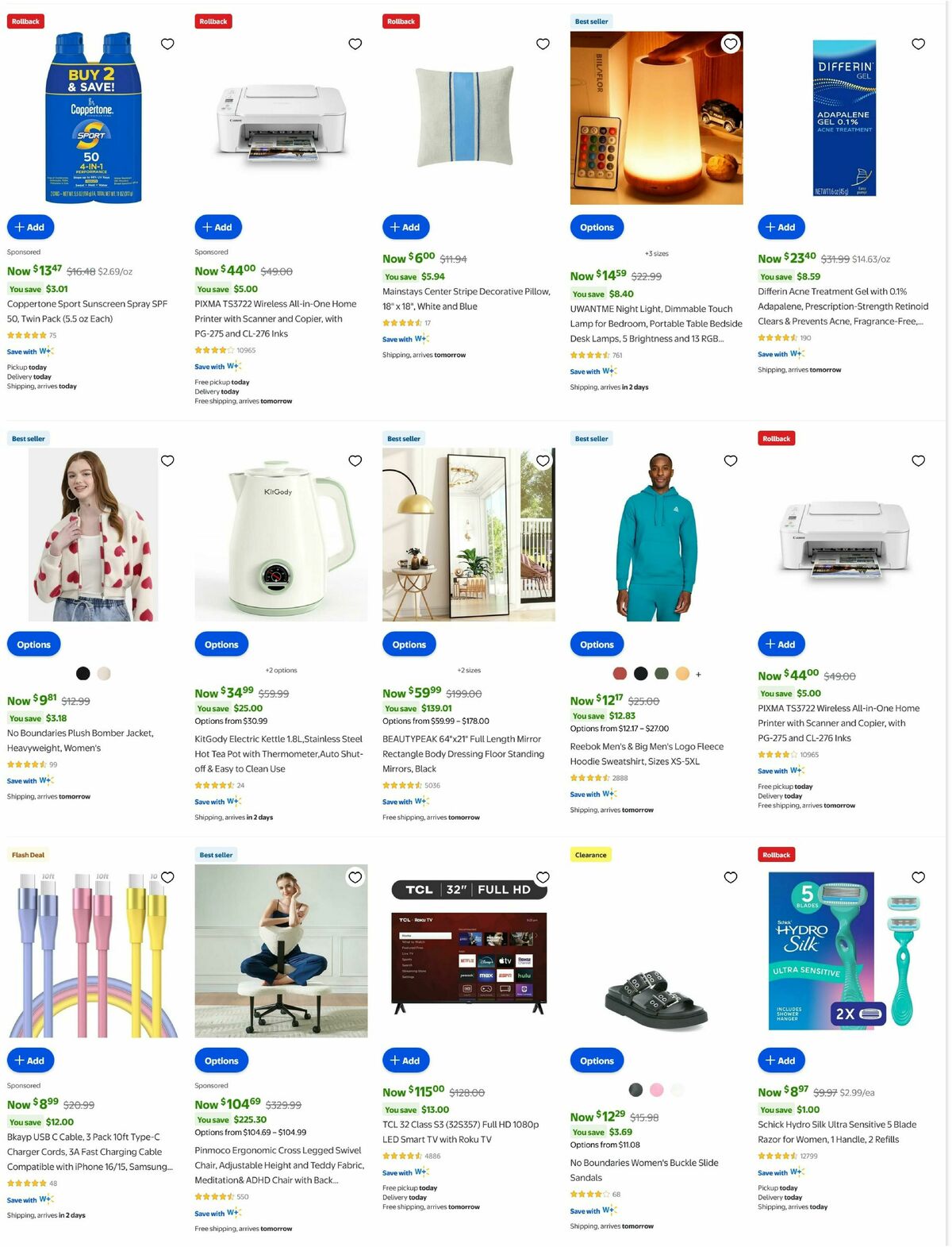 Walmart Weekly Ad from August 13