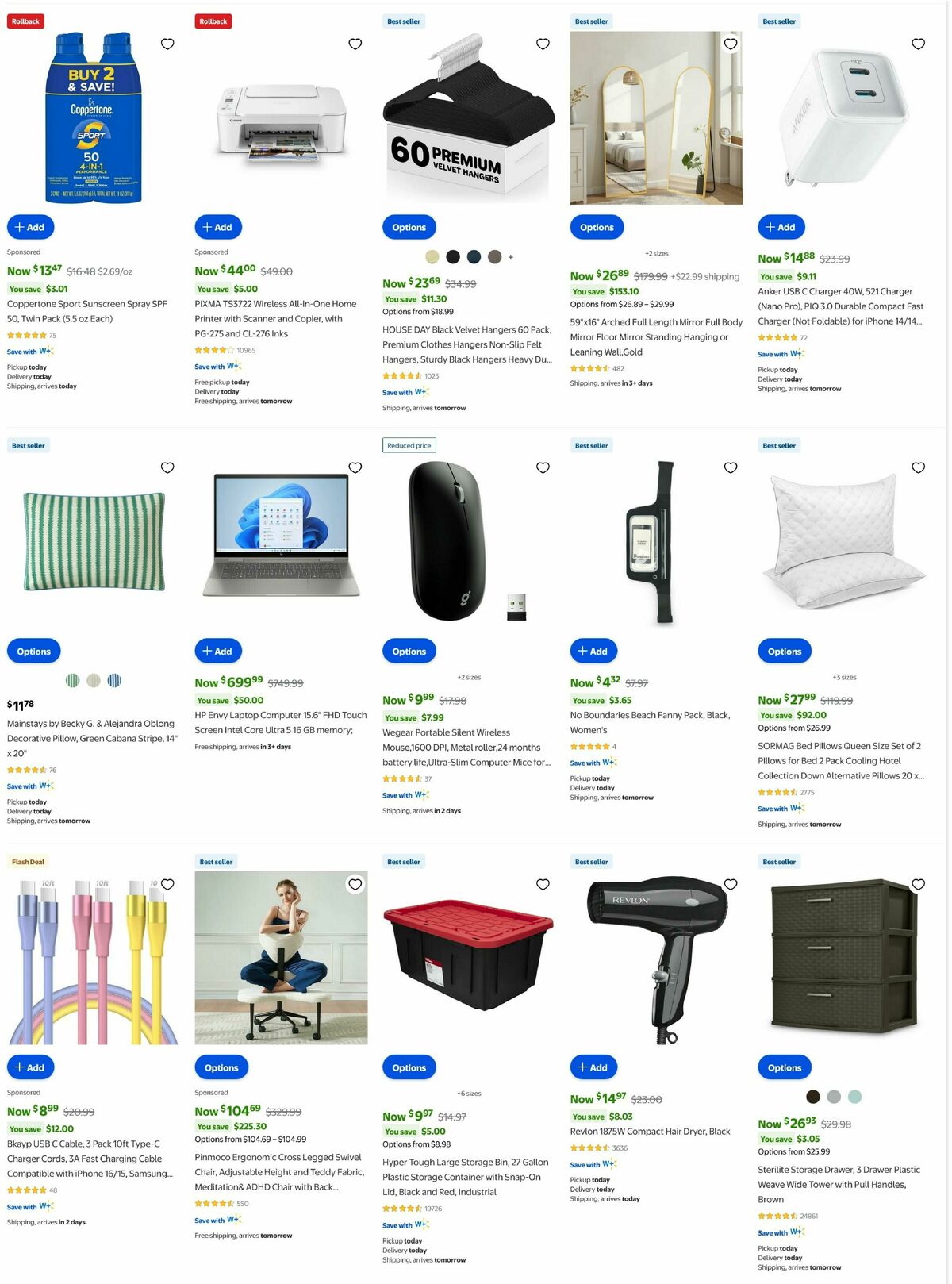 Walmart Weekly Ad from August 13