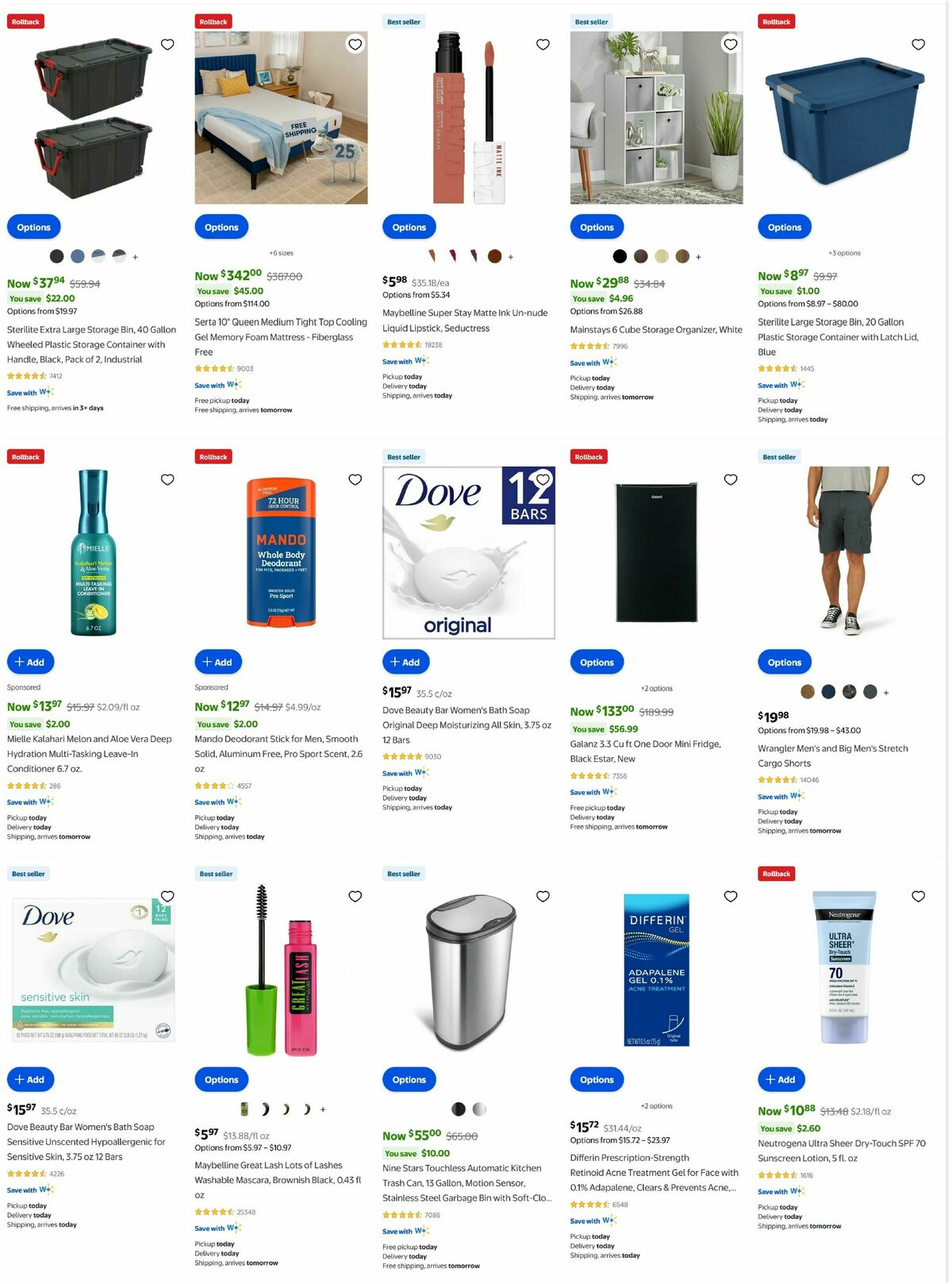 Walmart Weekly Ad from August 13