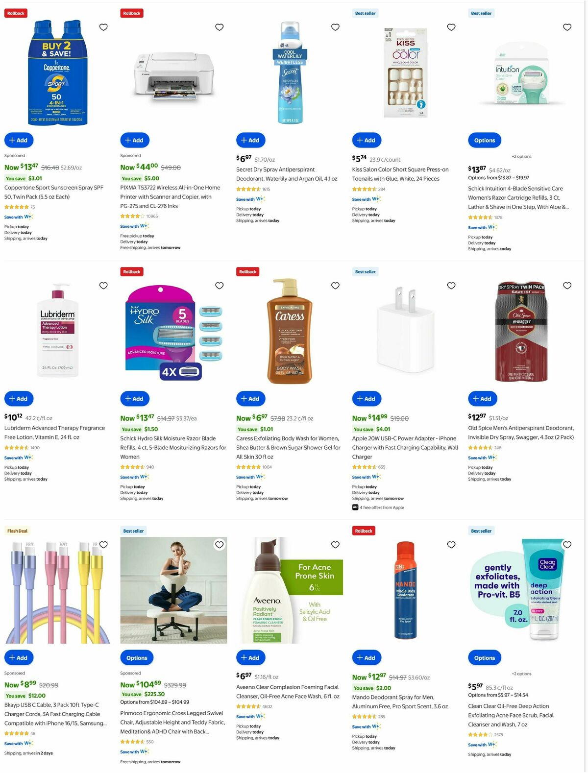 Walmart Weekly Ad from August 13