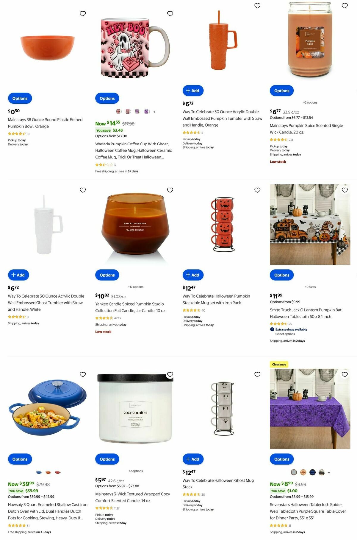 Walmart Halloween Weekly Ad from September 25