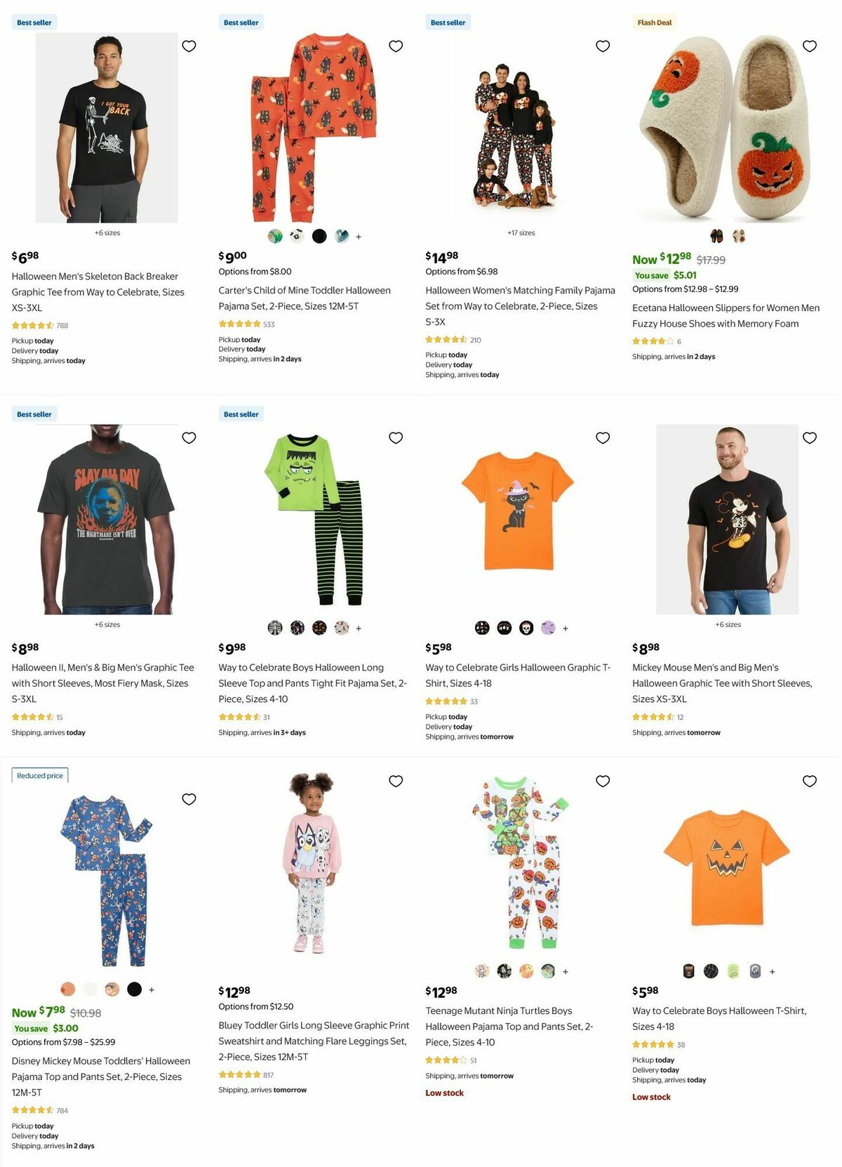 Walmart Halloween Weekly Ad from September 25