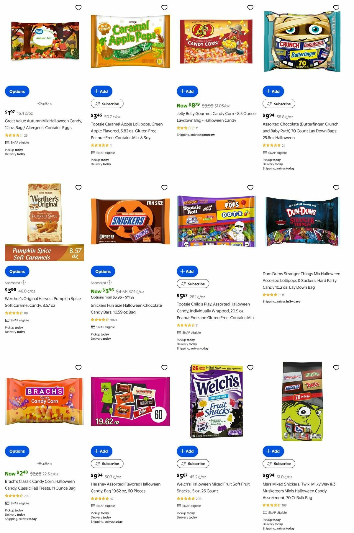 Walmart Halloween Weekly Ad from September 25