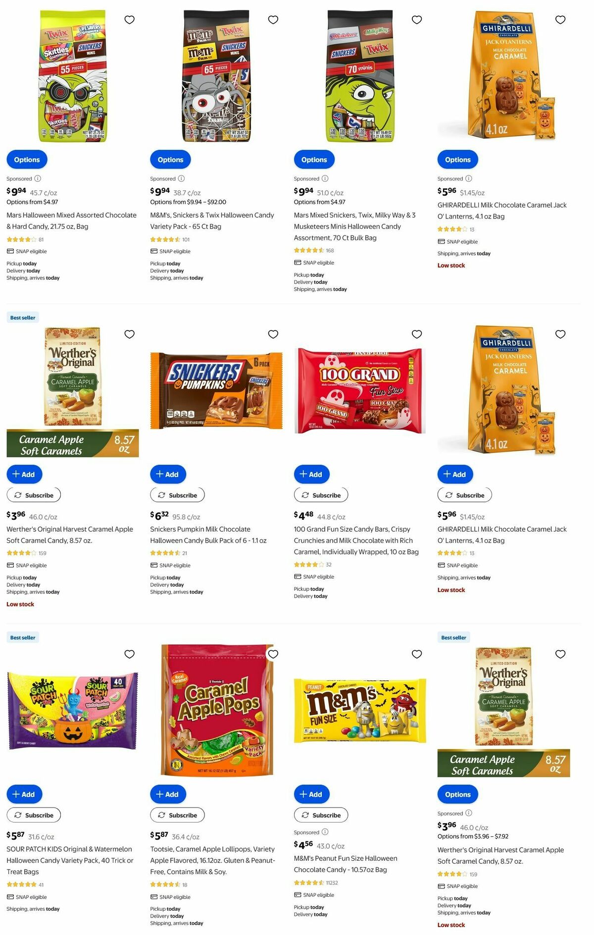 Walmart Halloween Weekly Ad from September 25