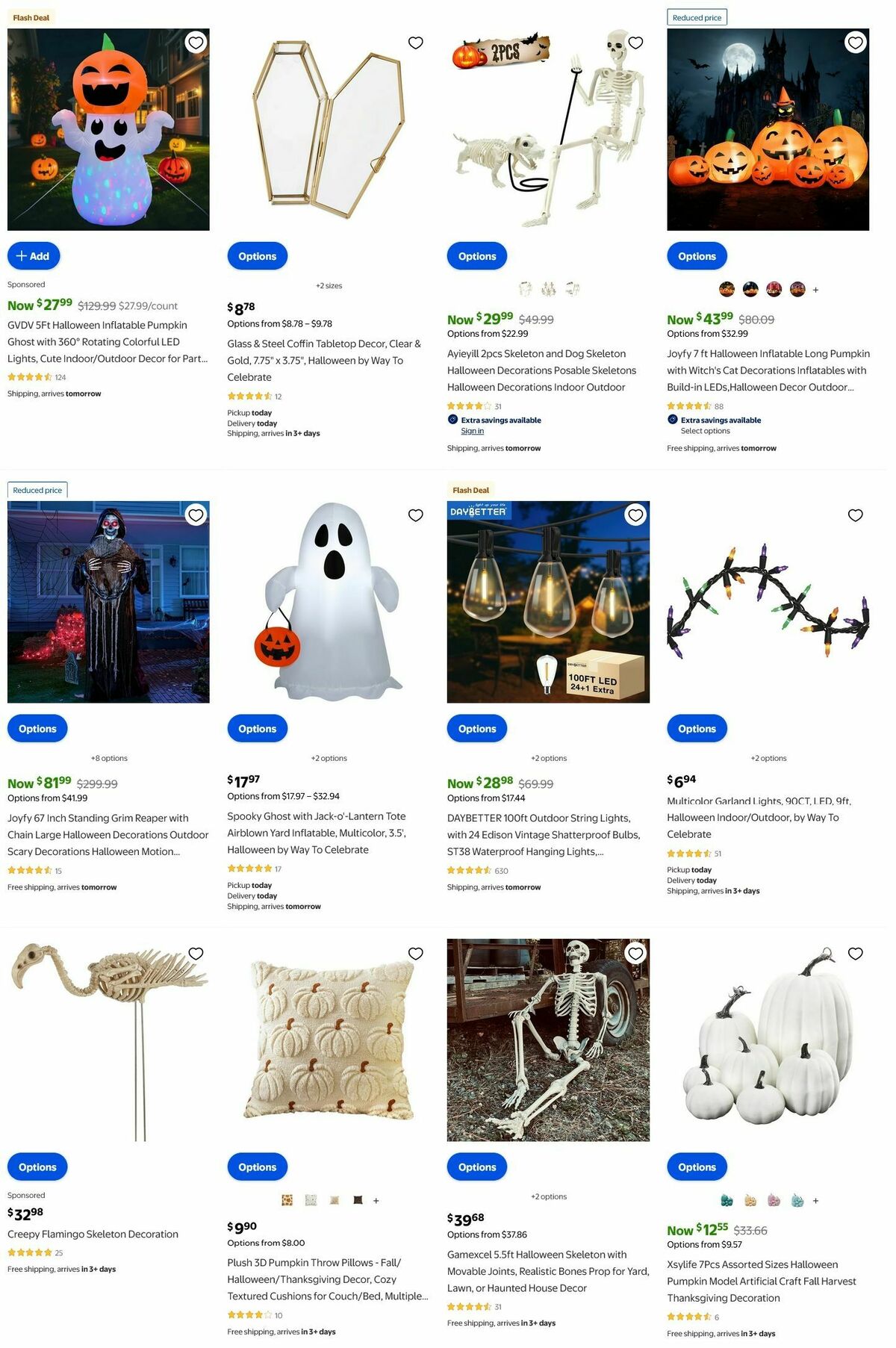 Walmart Halloween Weekly Ad from September 25