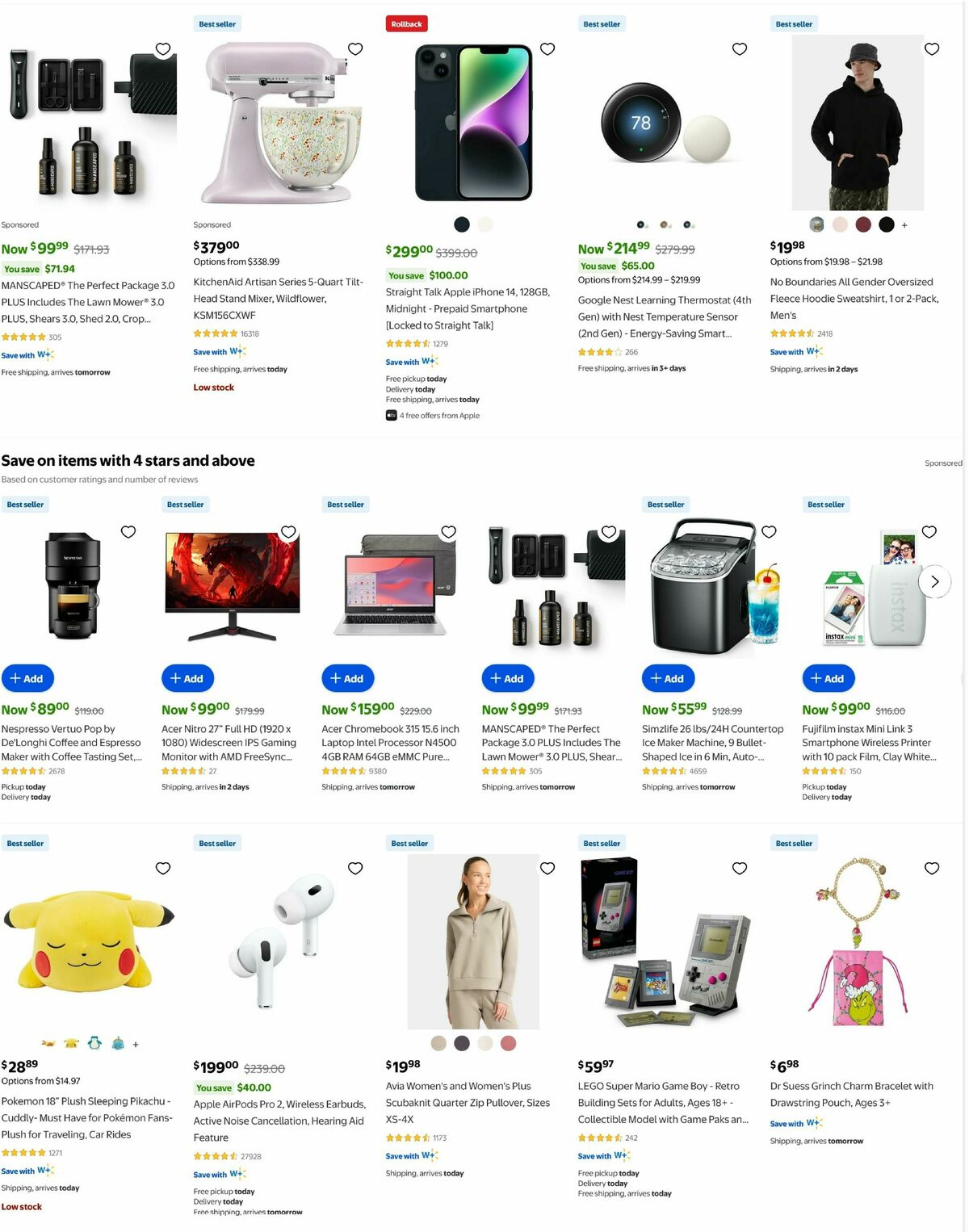 Walmart Weekly Ad from October 30