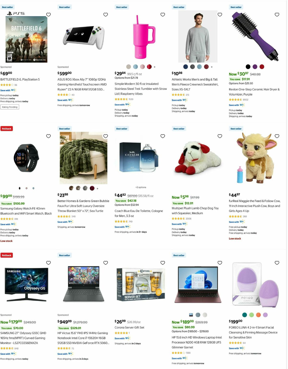 Walmart Weekly Ad from October 30