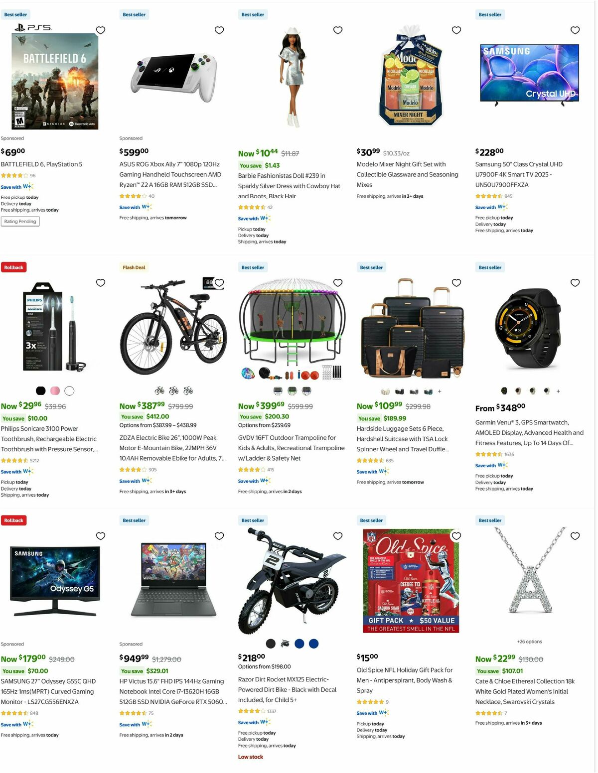 Walmart Weekly Ad from October 30