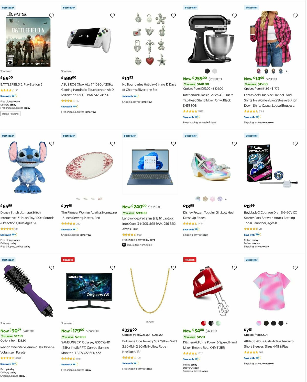 Walmart Weekly Ad from October 30