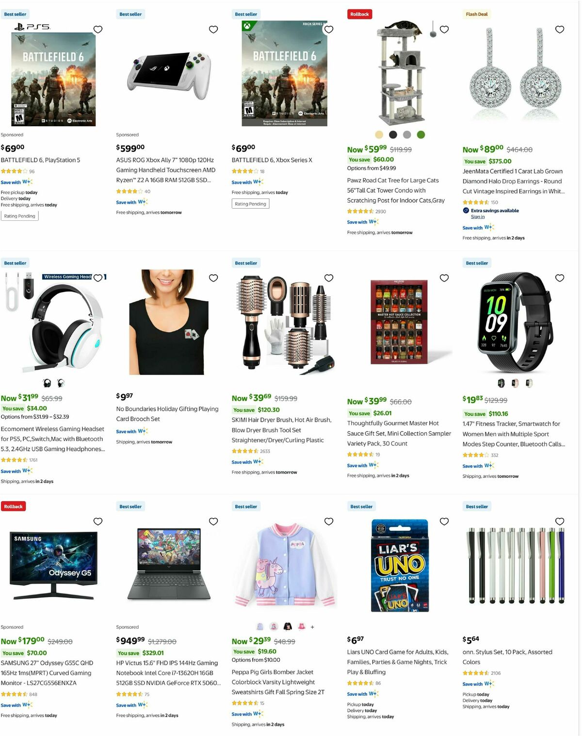 Walmart Weekly Ad from October 30