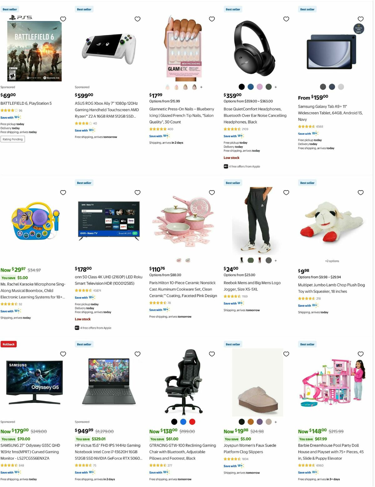 Walmart Weekly Ad from October 30