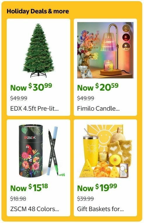Walmart Black Friday Weekly Ad from November 25