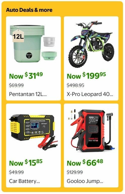 Walmart Black Friday Weekly Ad from November 25