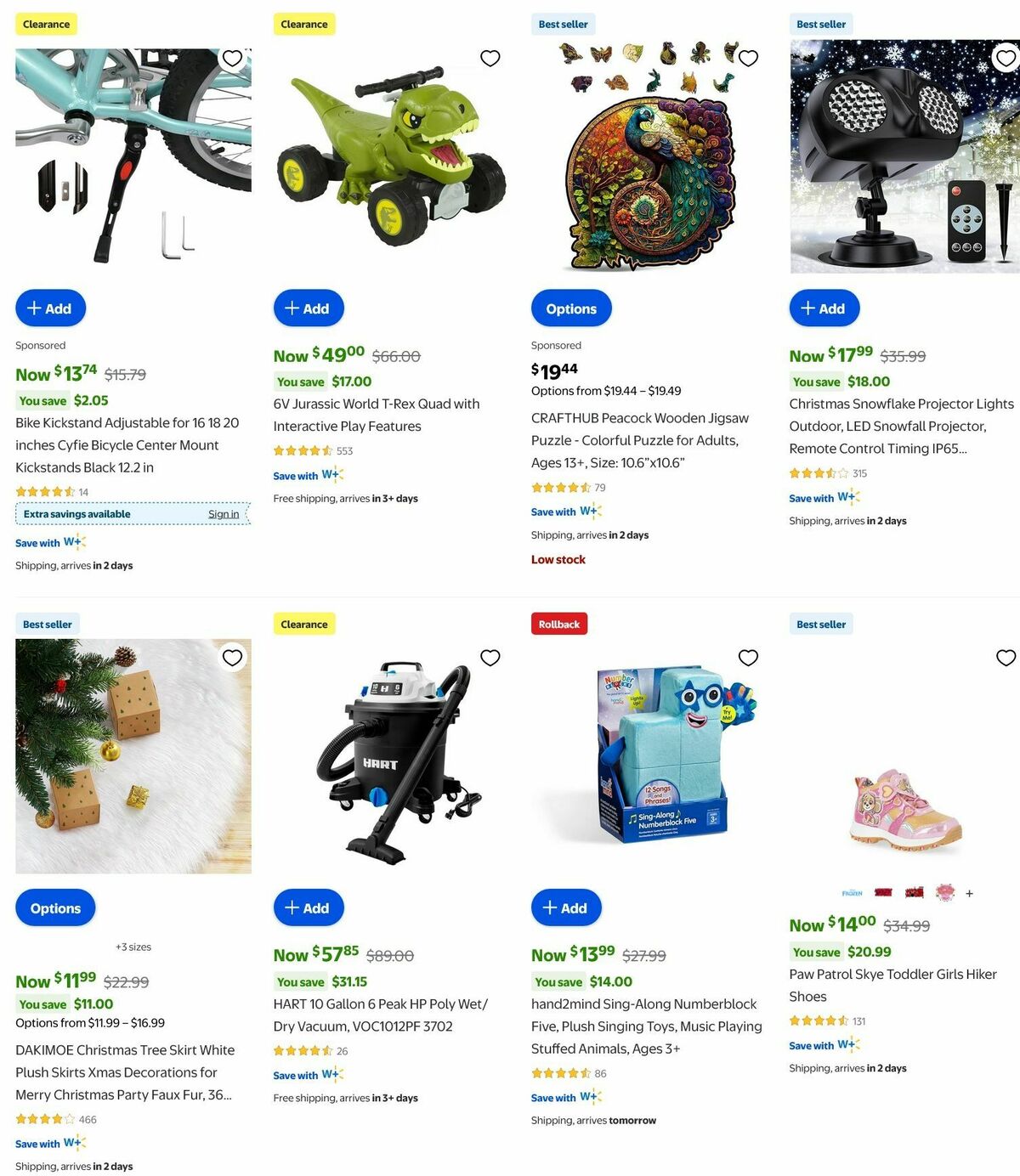 Walmart Weekly Ad from December 26