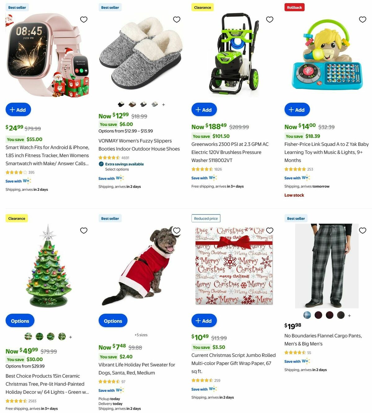 Walmart Weekly Ad from December 26