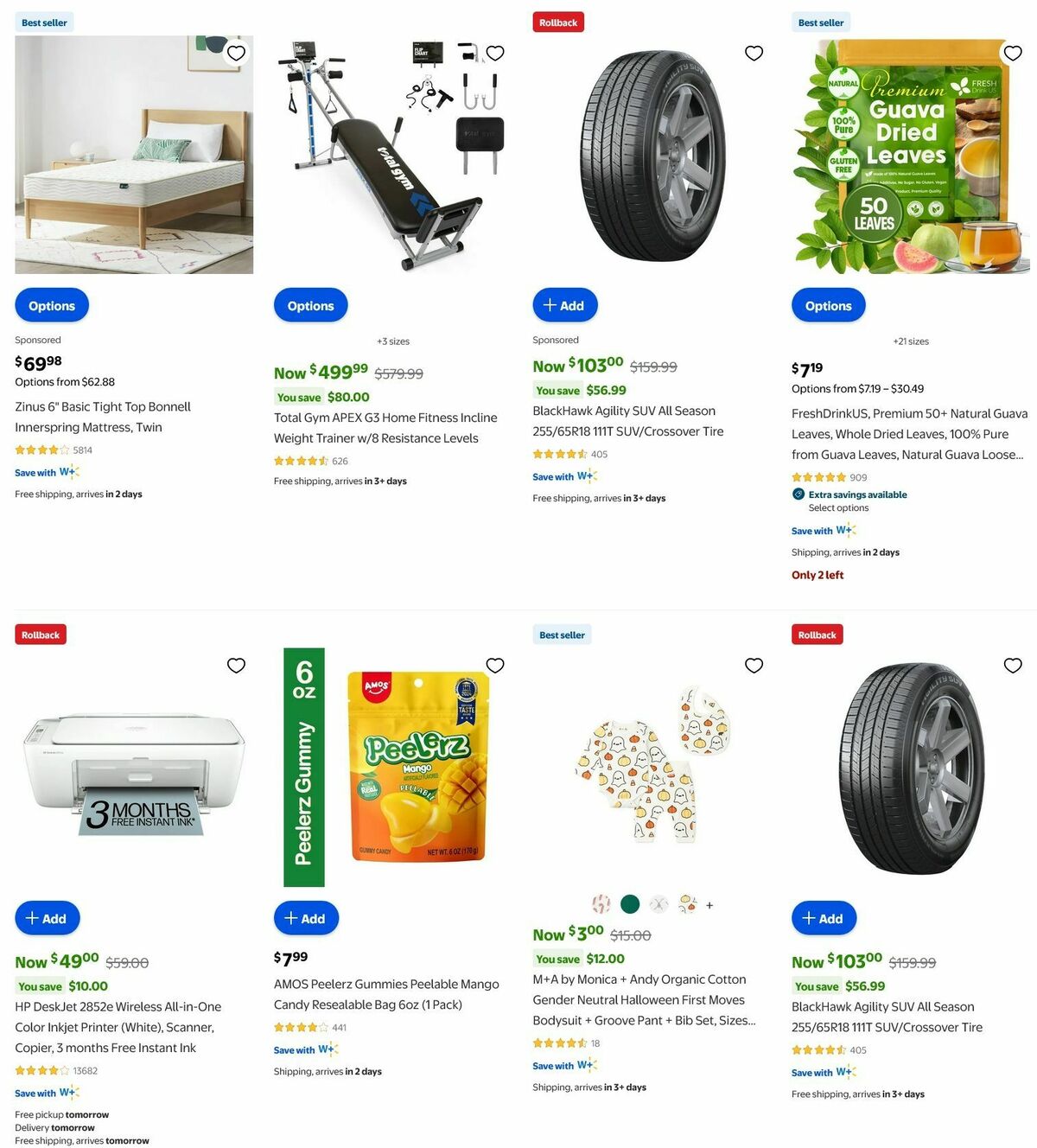 Walmart Weekly Ad from January 10