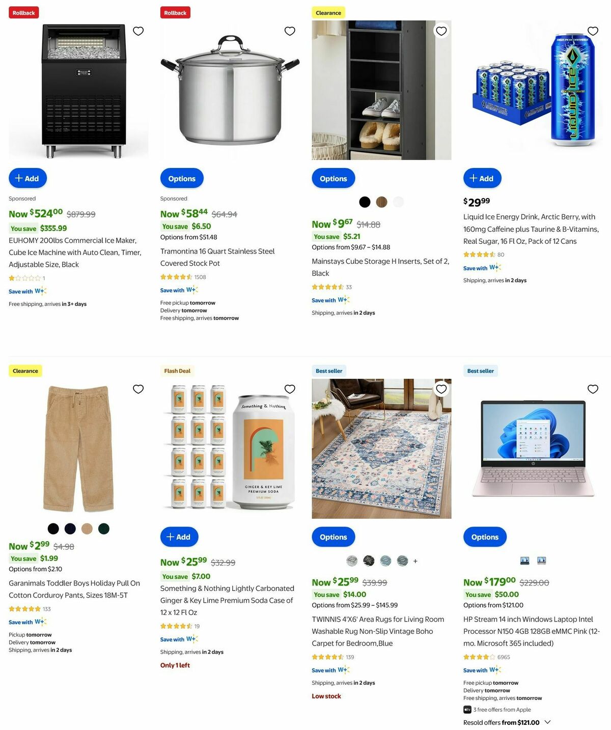 Walmart Weekly Ad from January 10