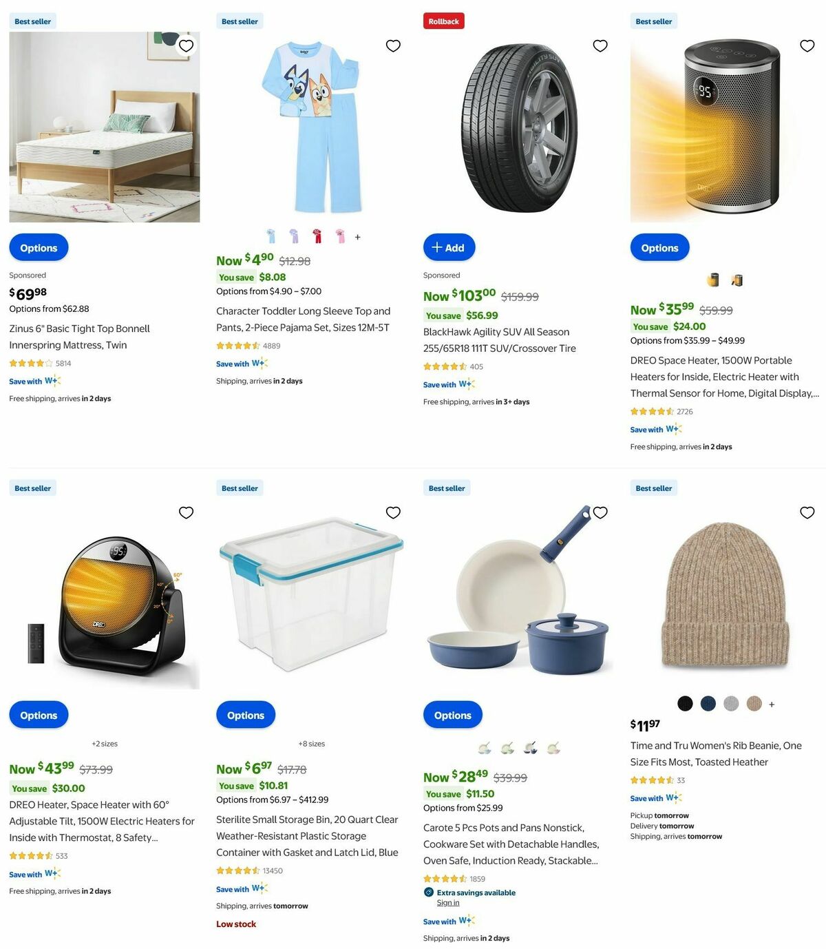 Walmart Weekly Ad from January 10