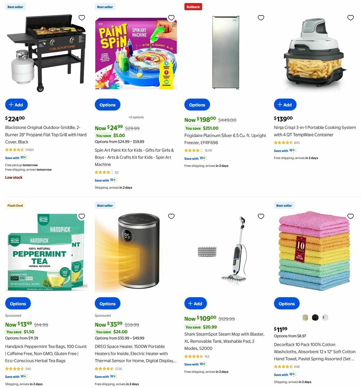 Walmart Weekly Ad from January 10
