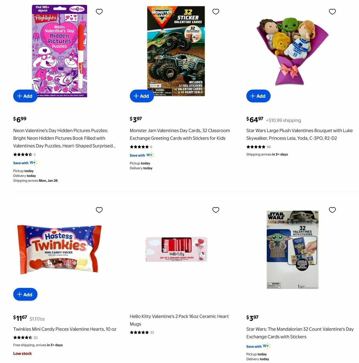 Walmart Valentine's Day Weekly Ad from January 23