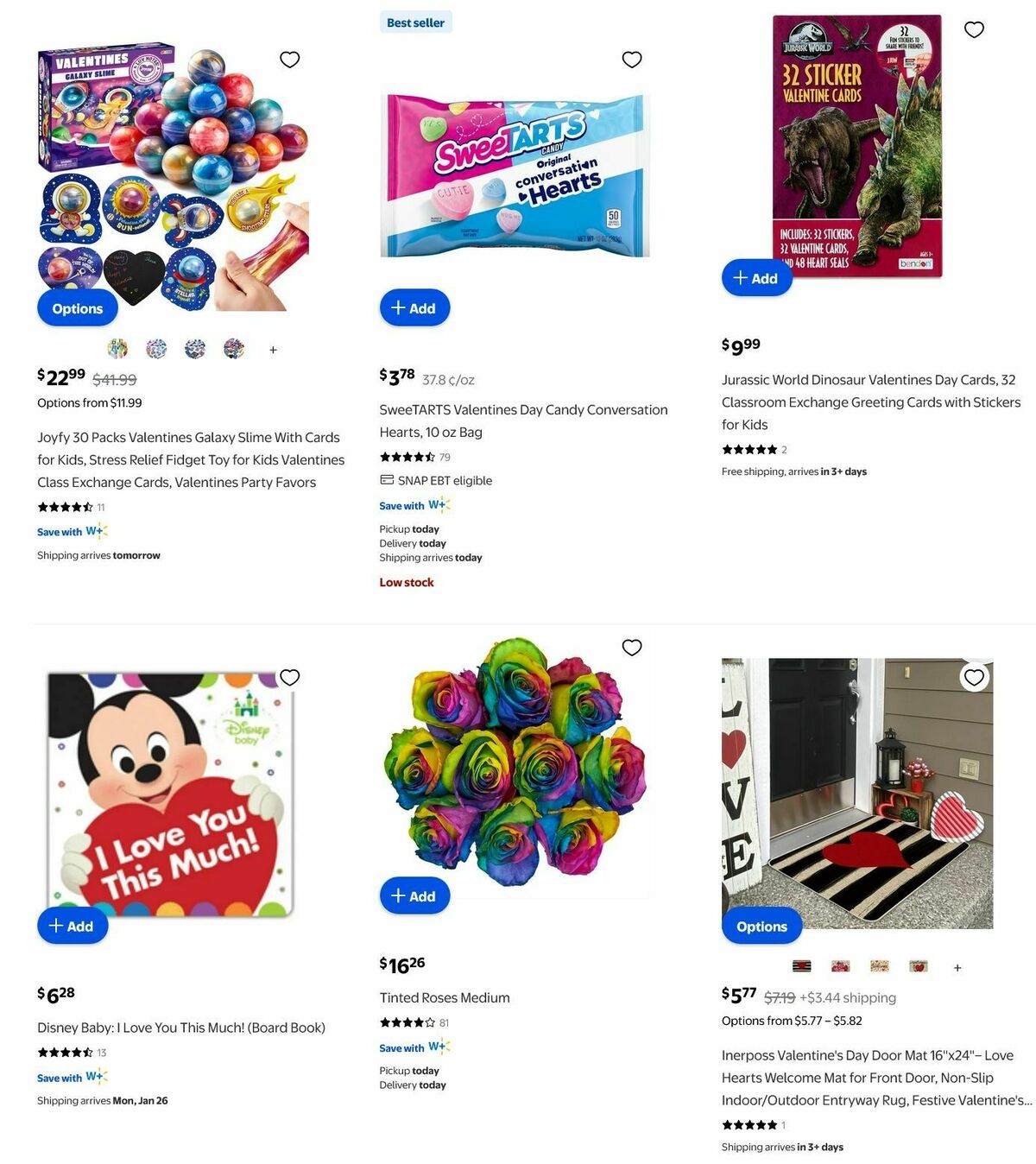 Walmart Valentine's Day Weekly Ad from January 23
