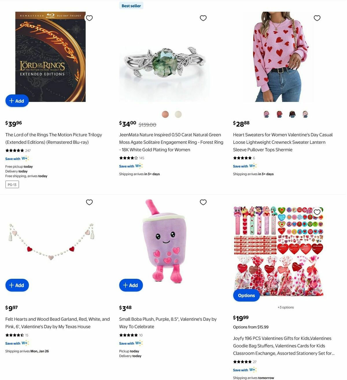 Walmart Valentine's Day Weekly Ad from January 23