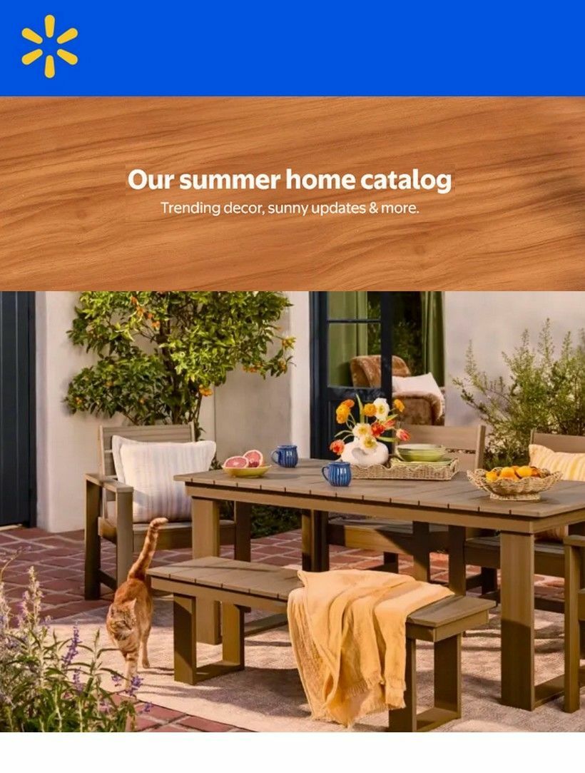 Walmart Summer Home Weekly Ad from May 11