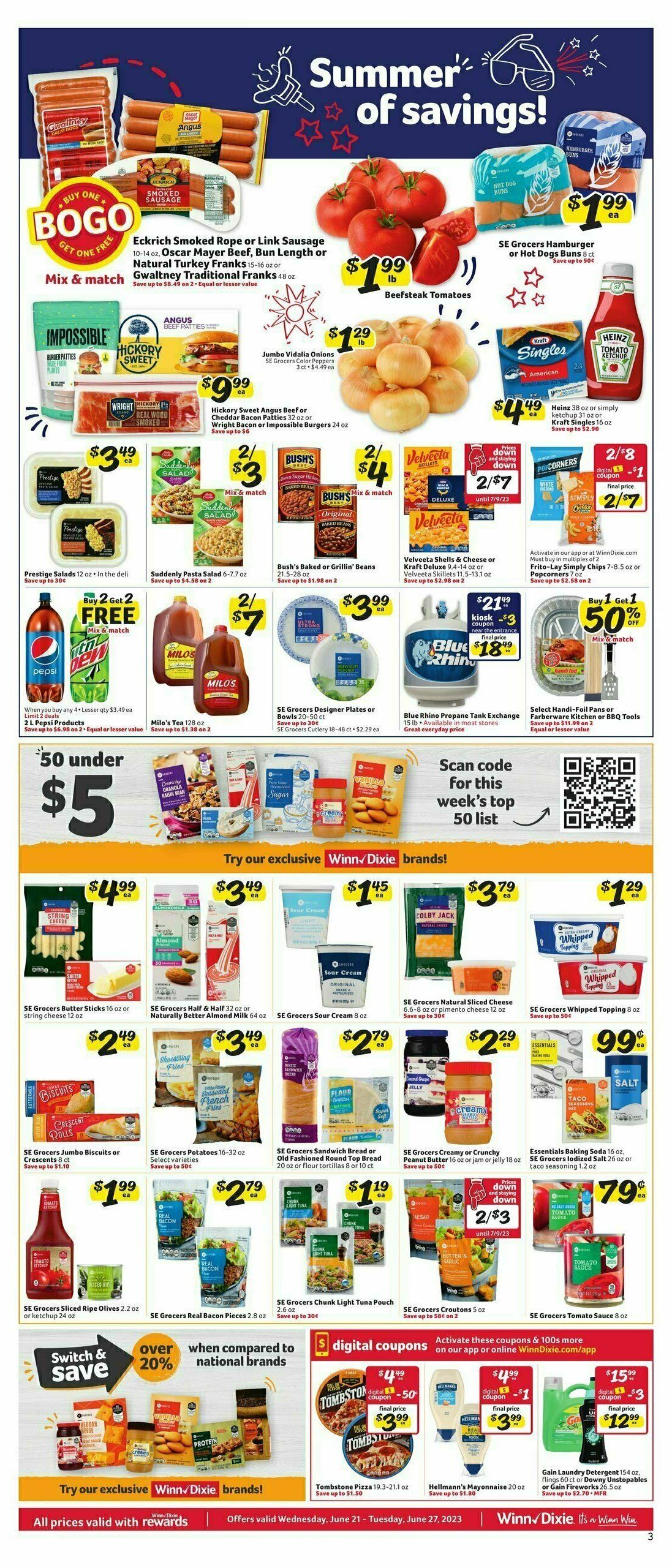 Winn-Dixie Weekly Ad Weekly Ad from June 21