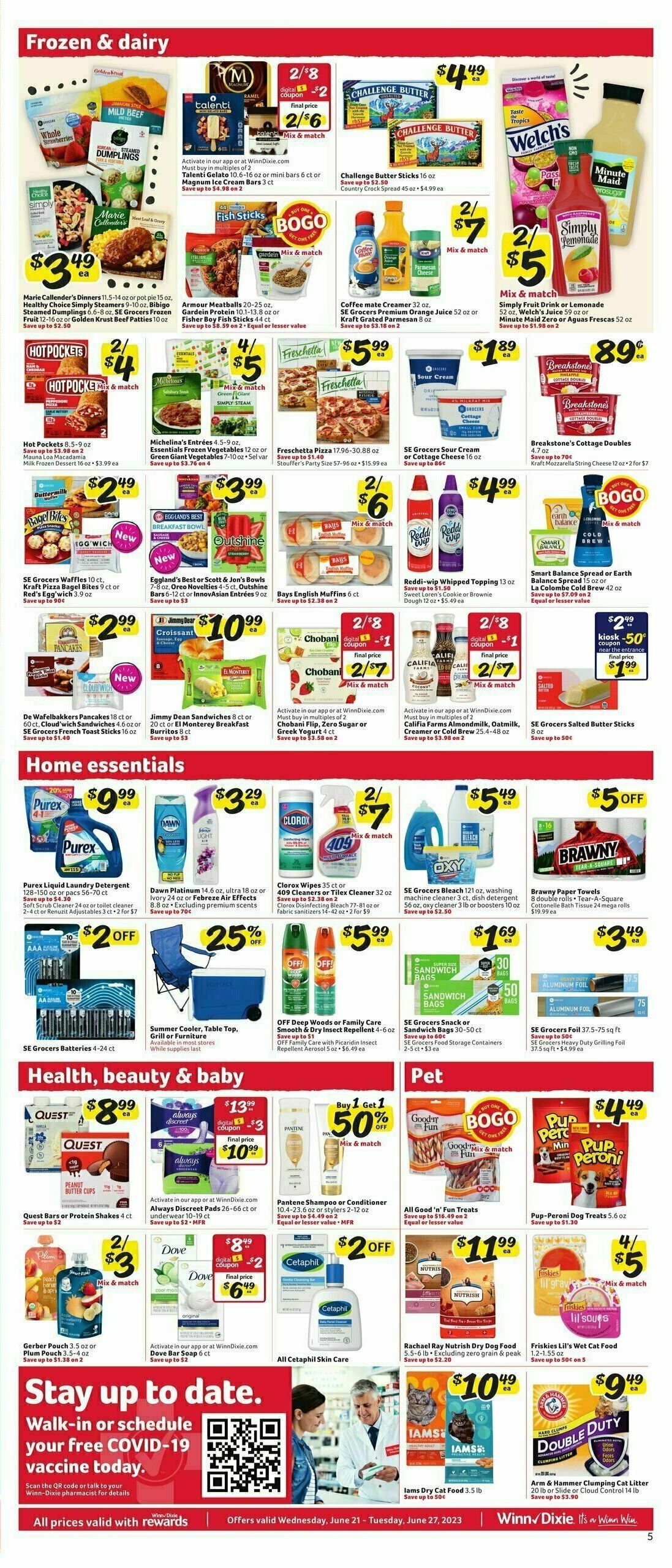 Winn-Dixie Weekly Ad Weekly Ad from June 21