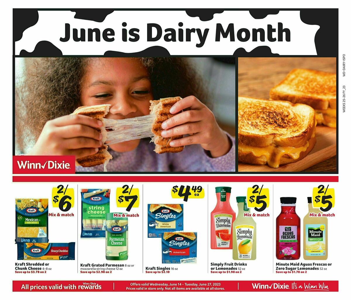 Winn-Dixie Weekly Ad from June 14