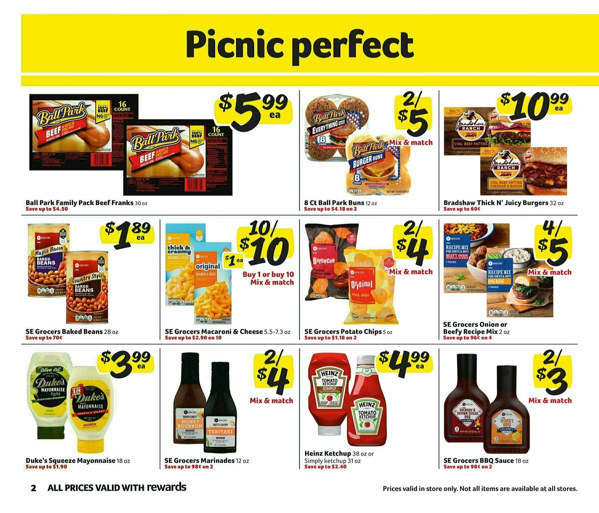 Winn-Dixie Picnic, Grill, Hydration... Weekly Ad from June 28