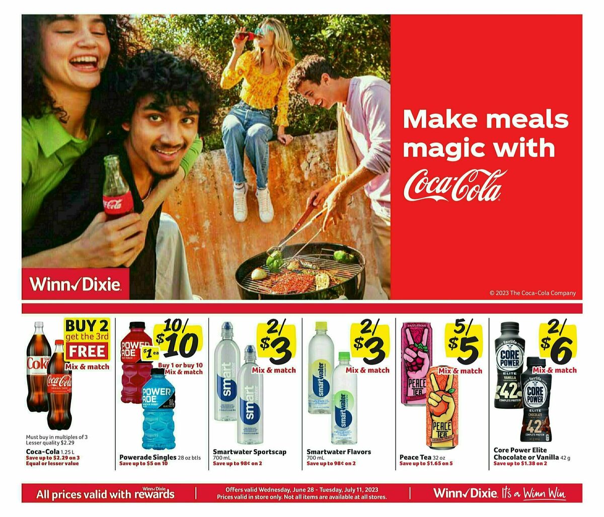 Winn-Dixie Picnic, Grill, Hydration... Weekly Ad from June 28