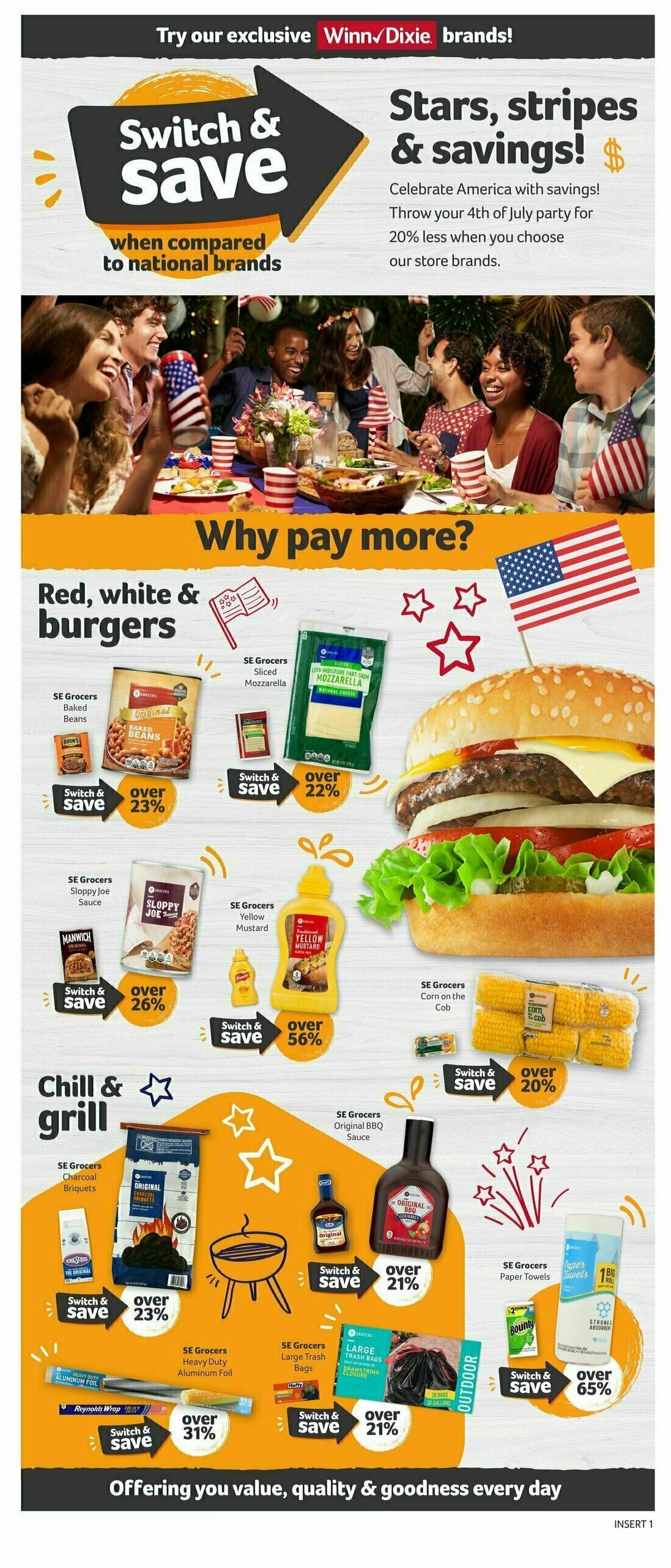 Winn-Dixie Weekly Ad from July 5