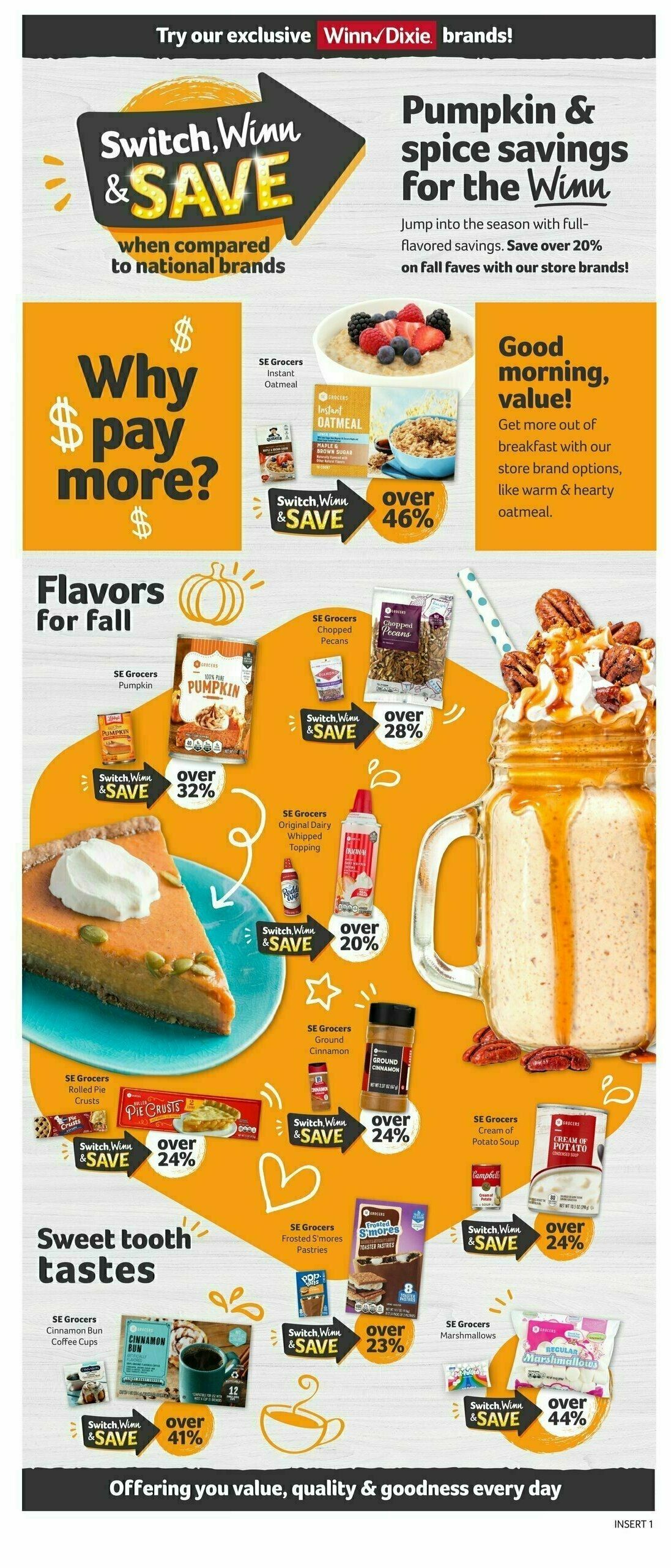 Winn-Dixie Weekly Ad from September 27
