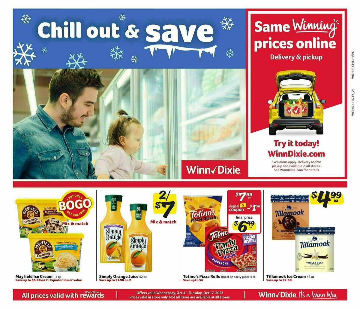 Winn-Dixie Weekly Ad from October 4